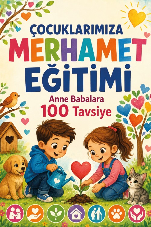 Çocuklarımıza Merhamet Eğitimi Anne Babalara 100 Tavsiye - Kolektif kitap kapağı