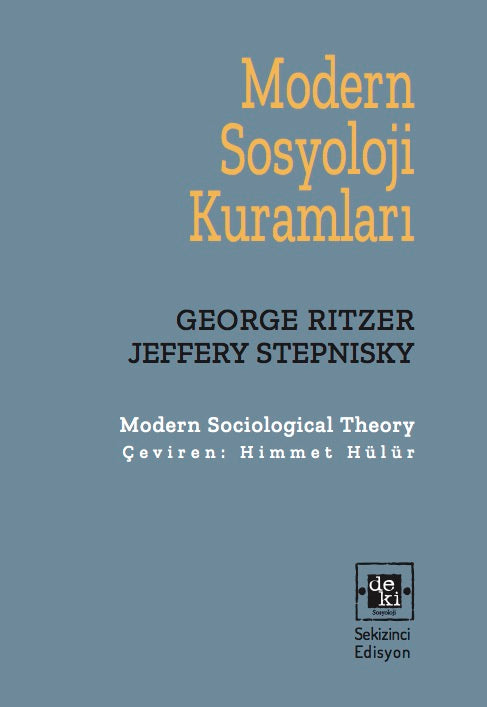 Modern Sosyoloji Kuramları - George Ritzer kitap kapağı