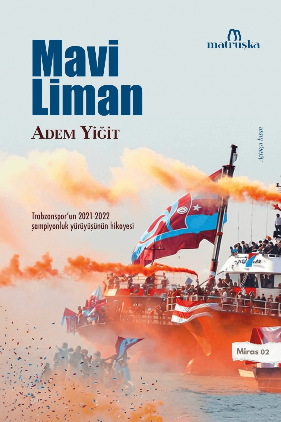 Mavi Liman - Adem Yiğit kitap kapağı