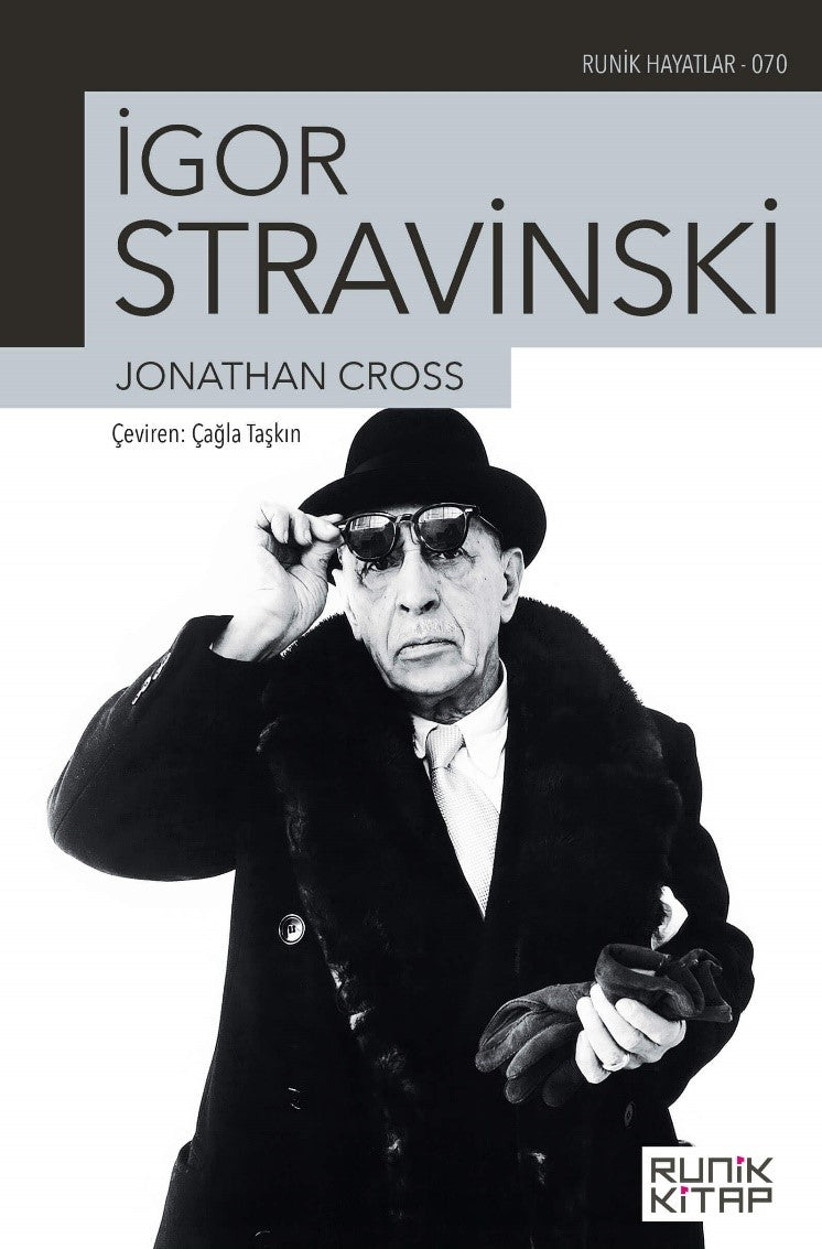 İgor Stravinski - Jonathan Cross kitap kapağı