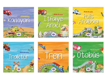 Minik Araçlar (6 Kitap) - Kolektif kitap kapağı