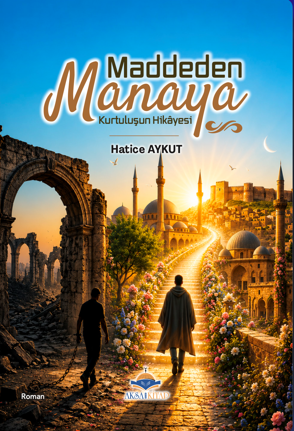 Maddeden Manaya Kurtuluş Hikayesi - Hatice Aykut kitap kapağı