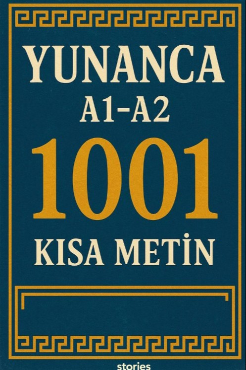 A1-A2 Yunanca 1001 Kısa Metin - Kolektif kitap kapağı