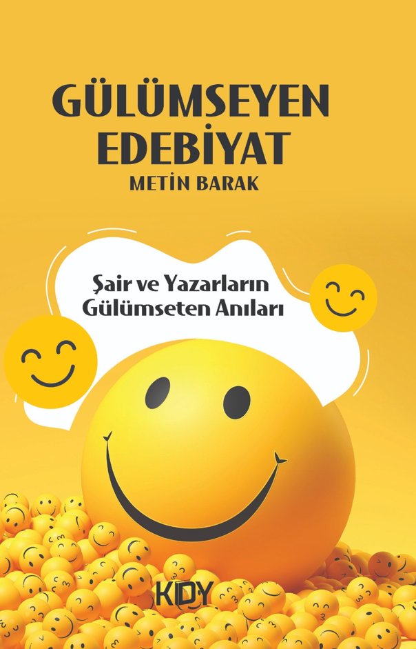 Gülümseyen Edebiyat - Metin Barak kitap kapağı