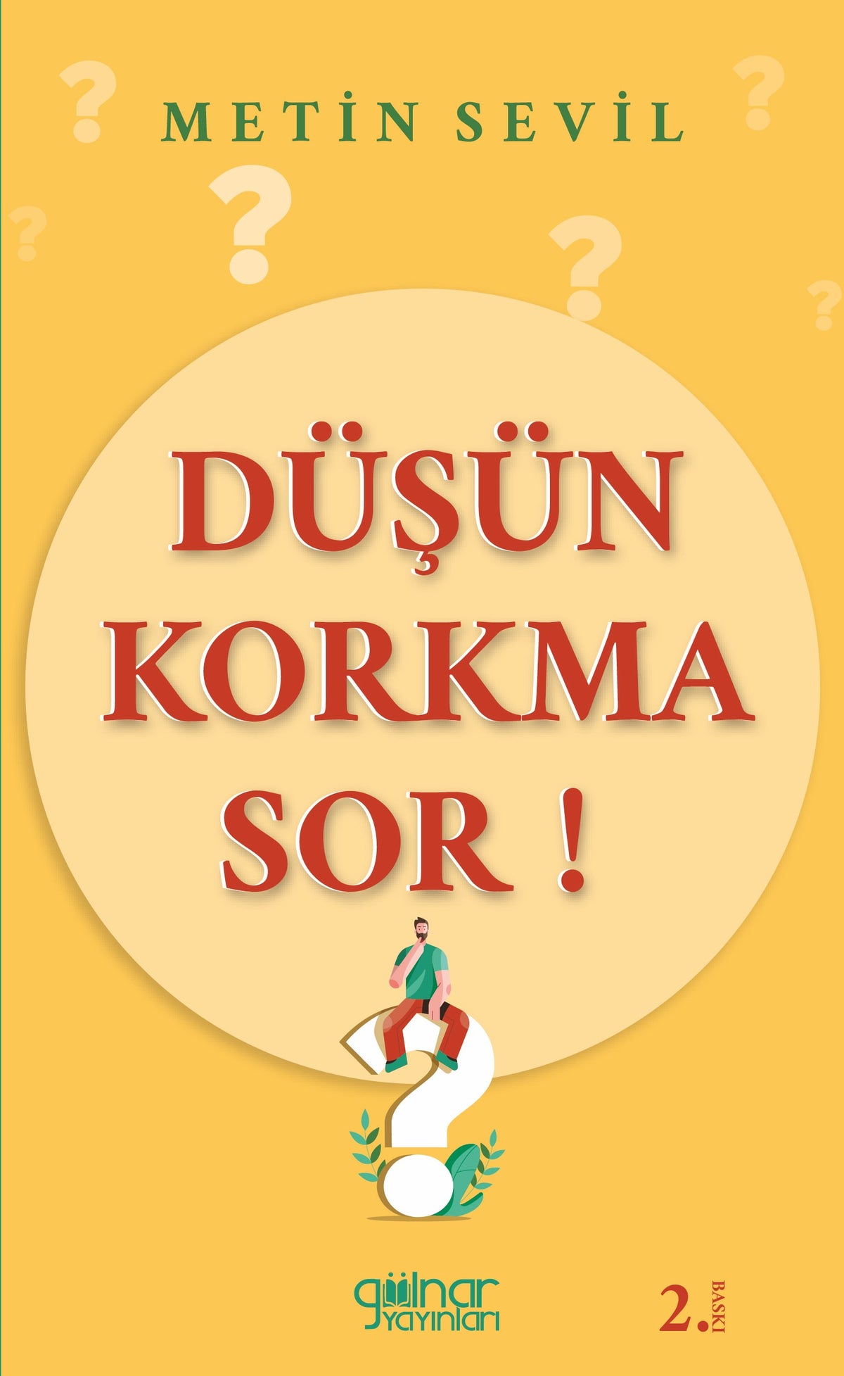 Düşün Korkma Sor - Metin Sevil kitap kapağı