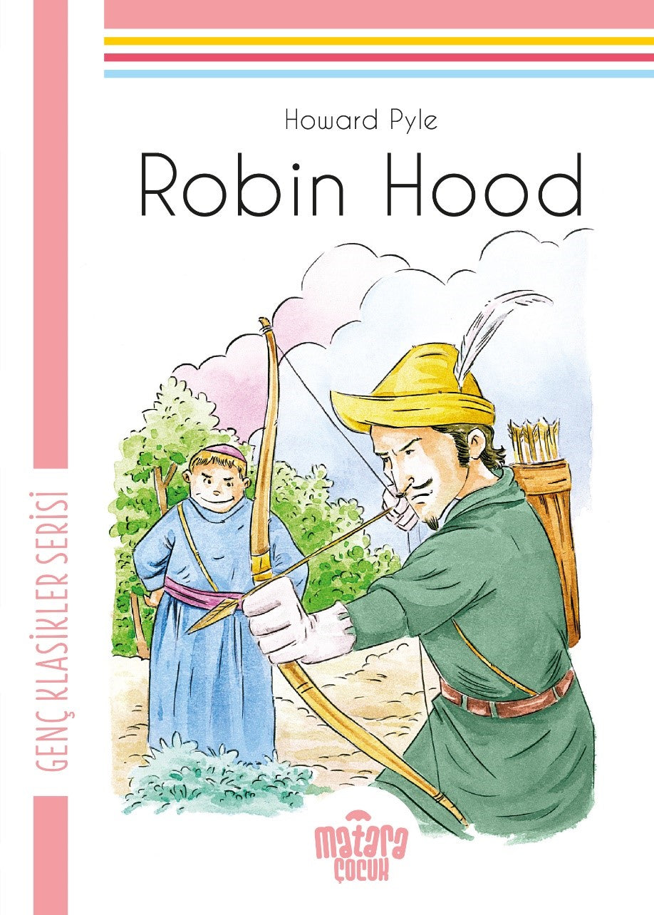 Robin Hood Genç Klasikler Serisi - Howard Pyle kitap kapağı