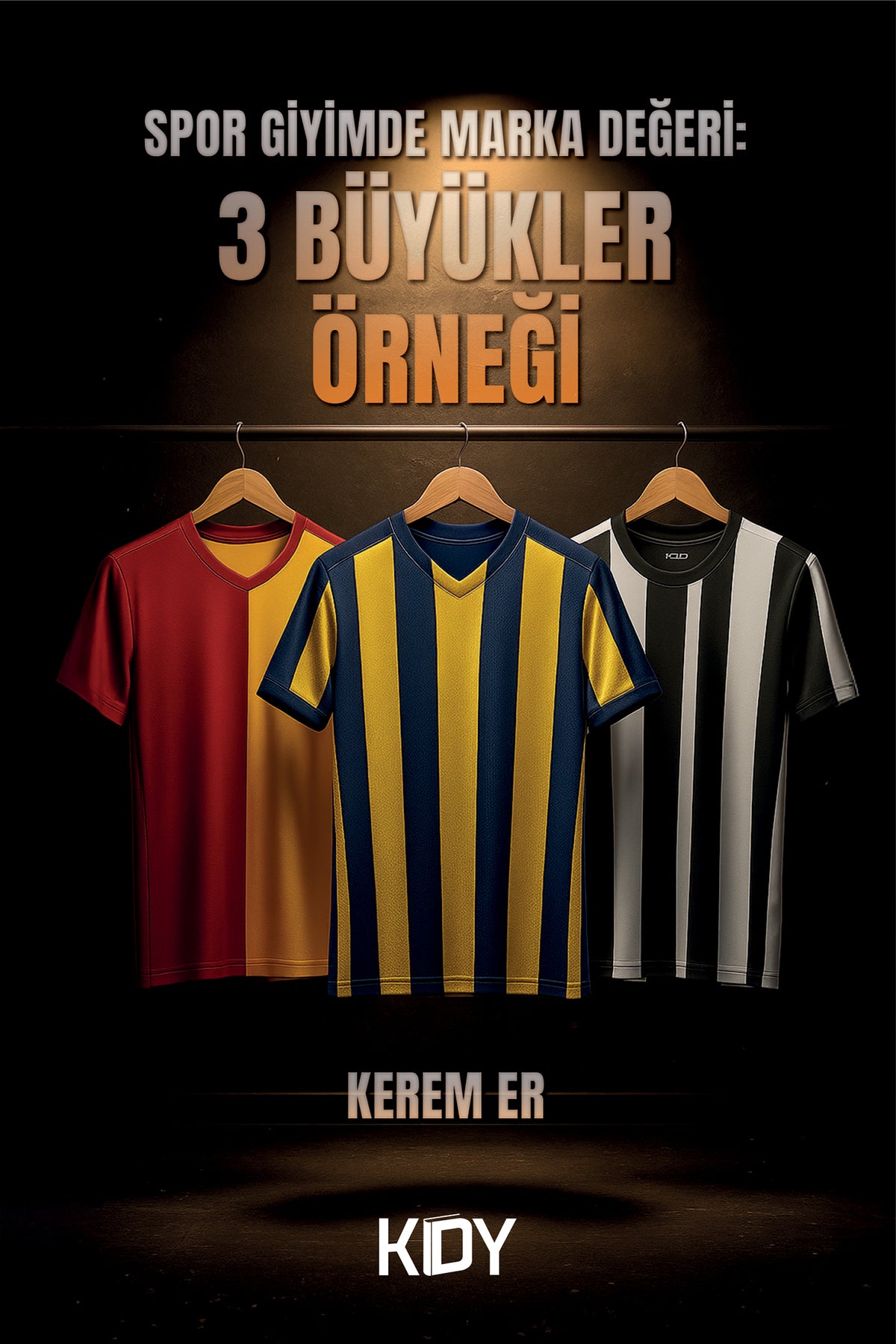 Spor Giyimde Marka Değeri: 3 Büyükler Örneği - Kerem Er kitap kapağı