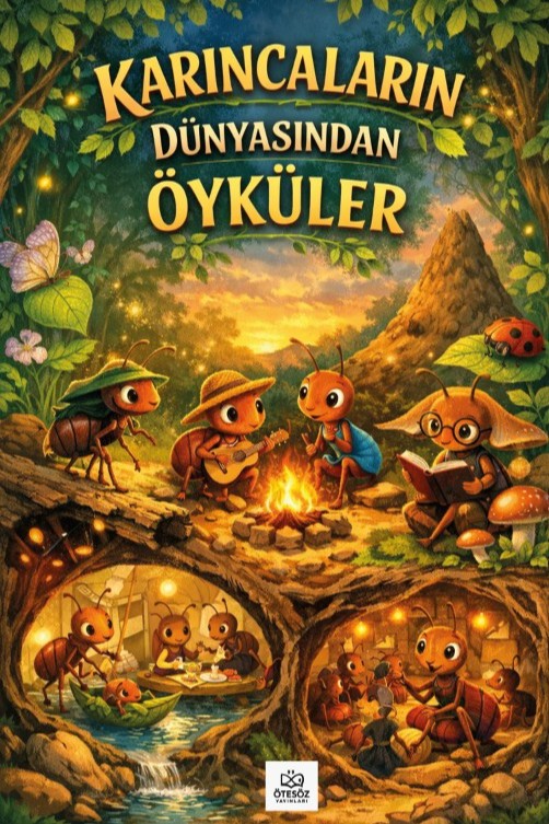 Karıncaların Dünyasından Öyküler - Sevgi Yiğit Karasu kitap kapağı