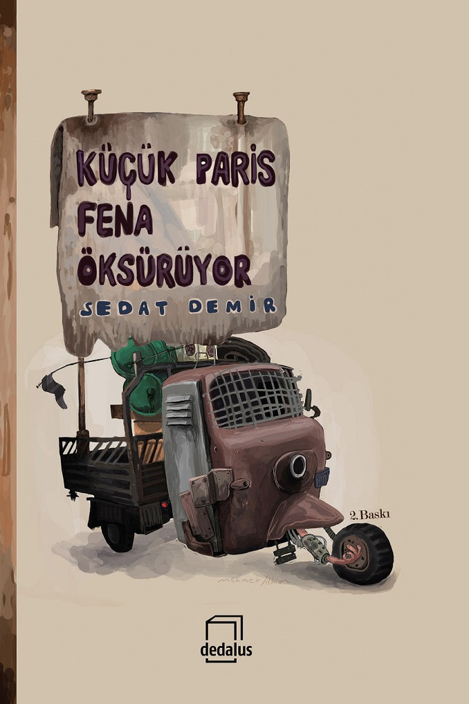 Küçük Paris Fena Öksürüyor - Sedat Demir kitap kapağı