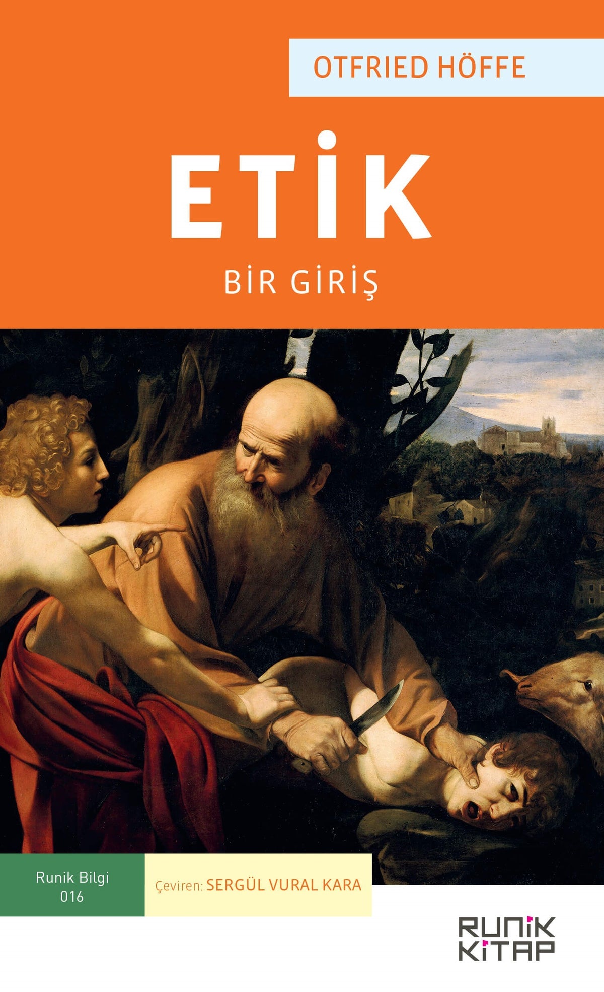 Etik: Bir Giriş - Otfried Höffe kitap kapağı