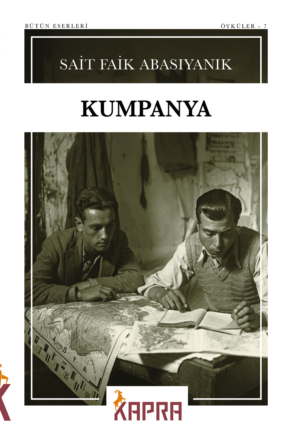 Kumpanya - Sait Faik Abasıyanık kitap kapağı