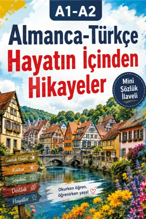 A1-A2 Almanca-Türkçe Hayatın İçinden Hikayeler - Kolektif kitap kapağı