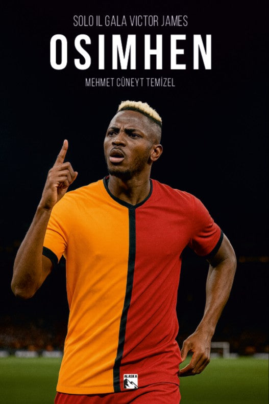 Victor James Osimhen - Mehmet Cüneyt Temizel kitap kapağı