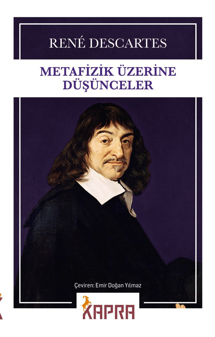 Metafizik Üzerine Düşünceler - Rene Descartes kitap kapağı