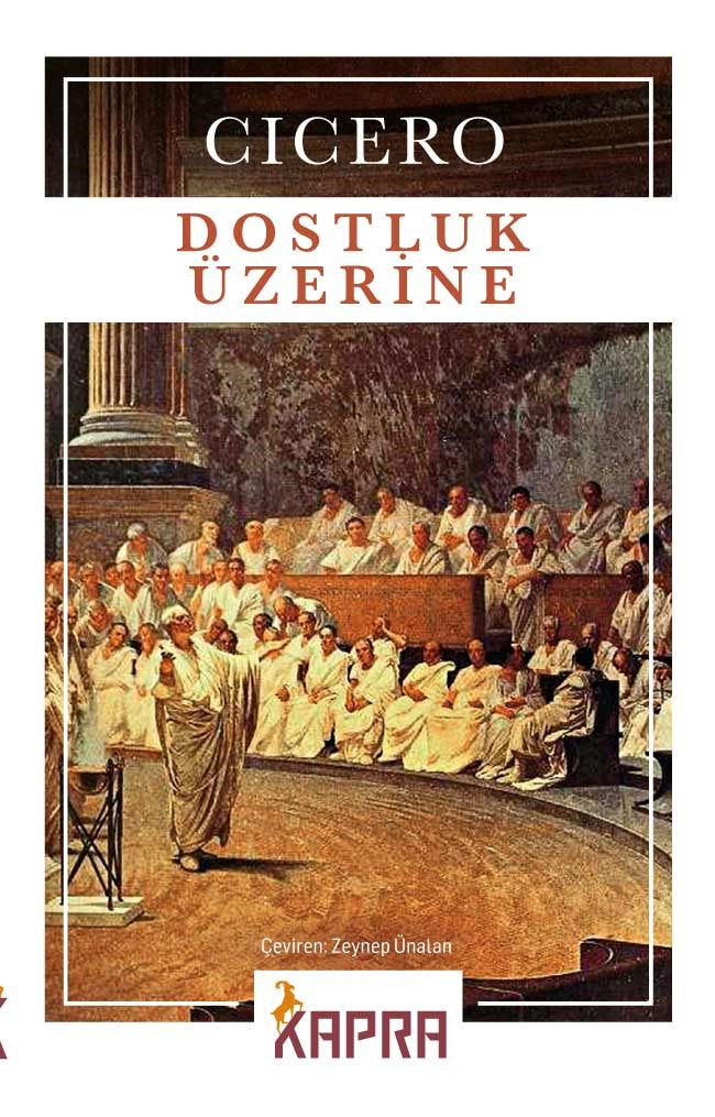 Dostluk Üzerine - Cicero kitap kapağı