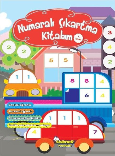 Numaralı Çıkartma Kitabım 1.Kitap - Kolektif kitap kapağı