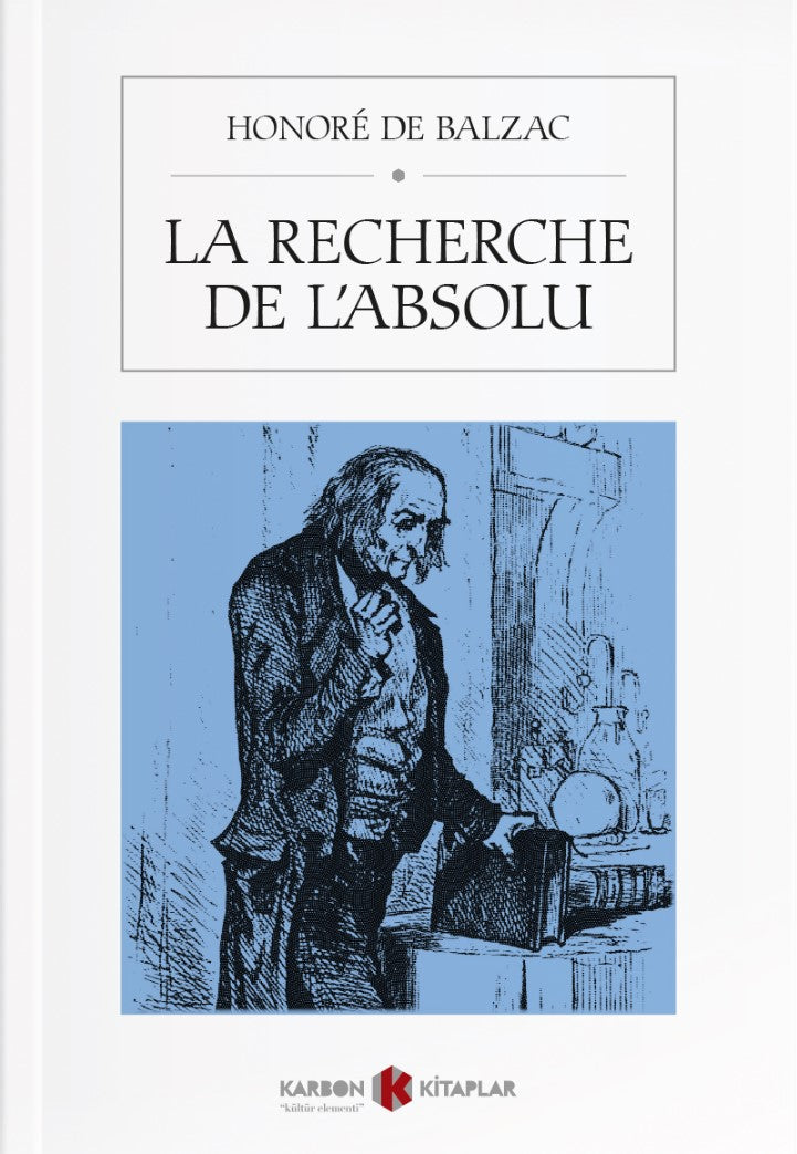 La Recherche de l'absolu - Honore de Balzac kitap kapağı