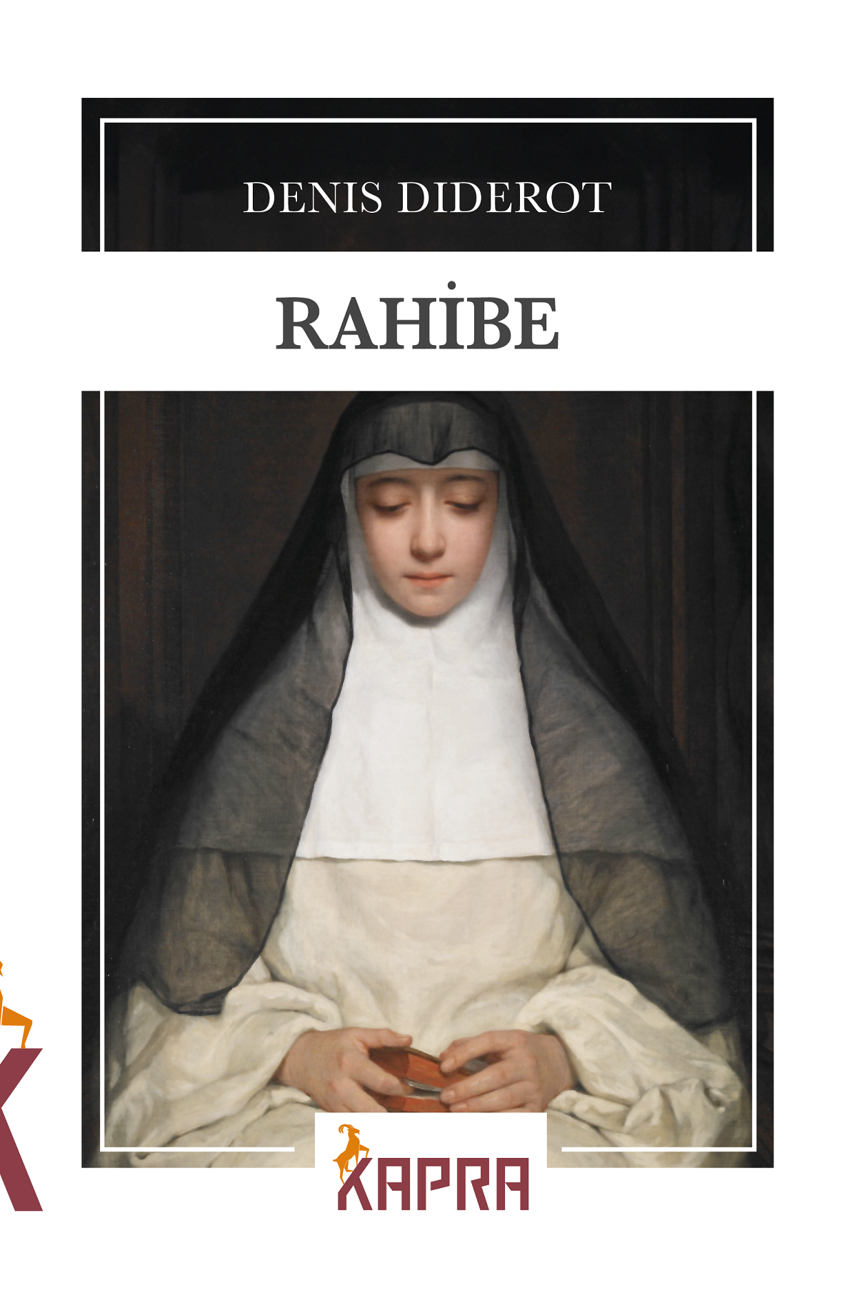 Rahibe - Denis Diderot kitap kapağı