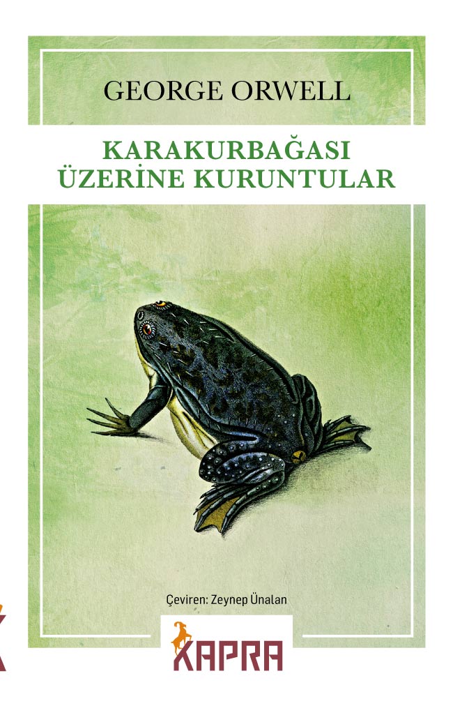 Karakurbağası Üzerine Kuruntular - George Orwell kitap kapağı