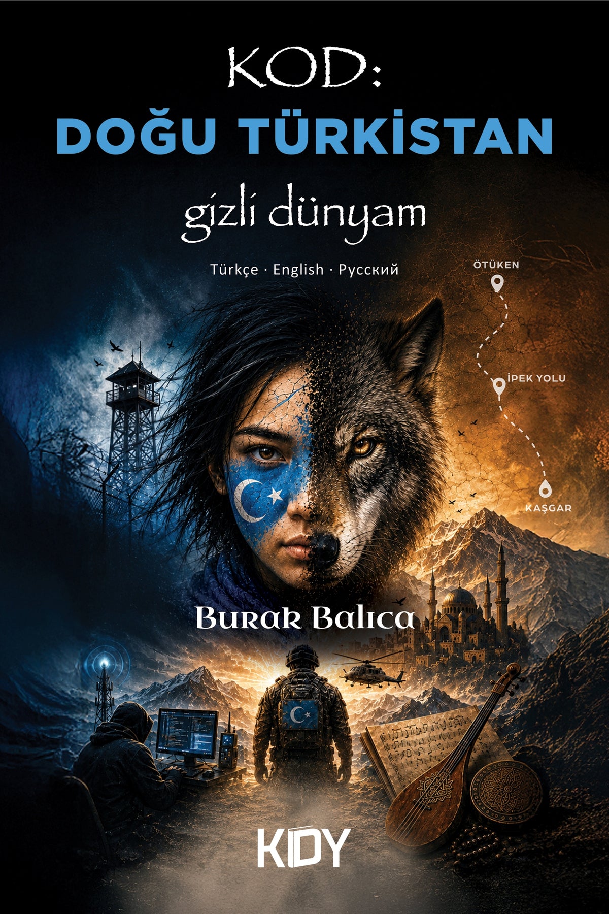 Kod: Doğu Türkistan - Burak Balıca kitap kapağı