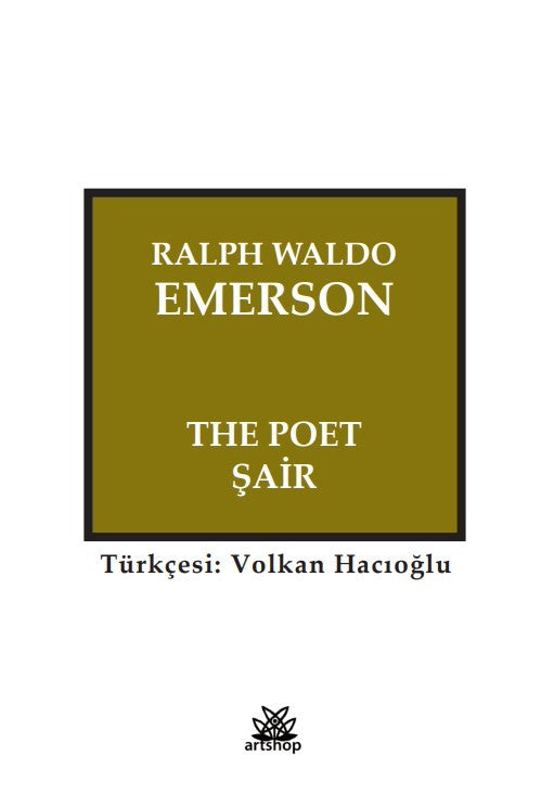 The Poet-Şair - Ralph Waldo Emerson kitap kapağı