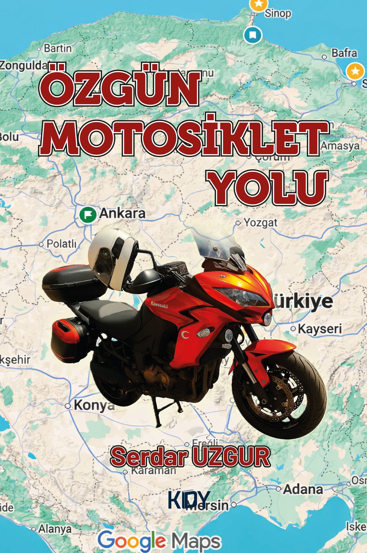 Özgün Motosiklet Yolu - Serdar Uzgur kitap kapağı