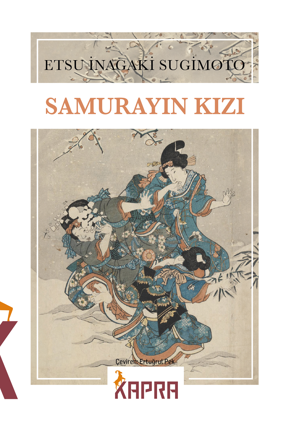 Samurayın Kızı - Etsu Inagaki Sugimoto kitap kapağı