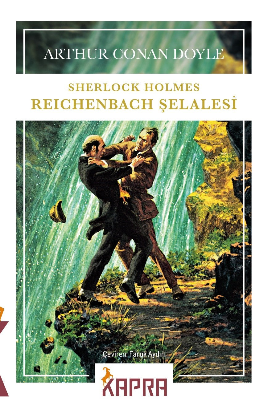 Sherlock Holmes / Reichenbach Şelalesi - Sir Arthur Conan Doyle kitap kapağı