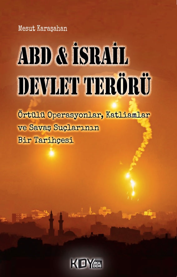 ABD - İsrail Devlet Terörü - Mesut Karaşahan kitap kapağı