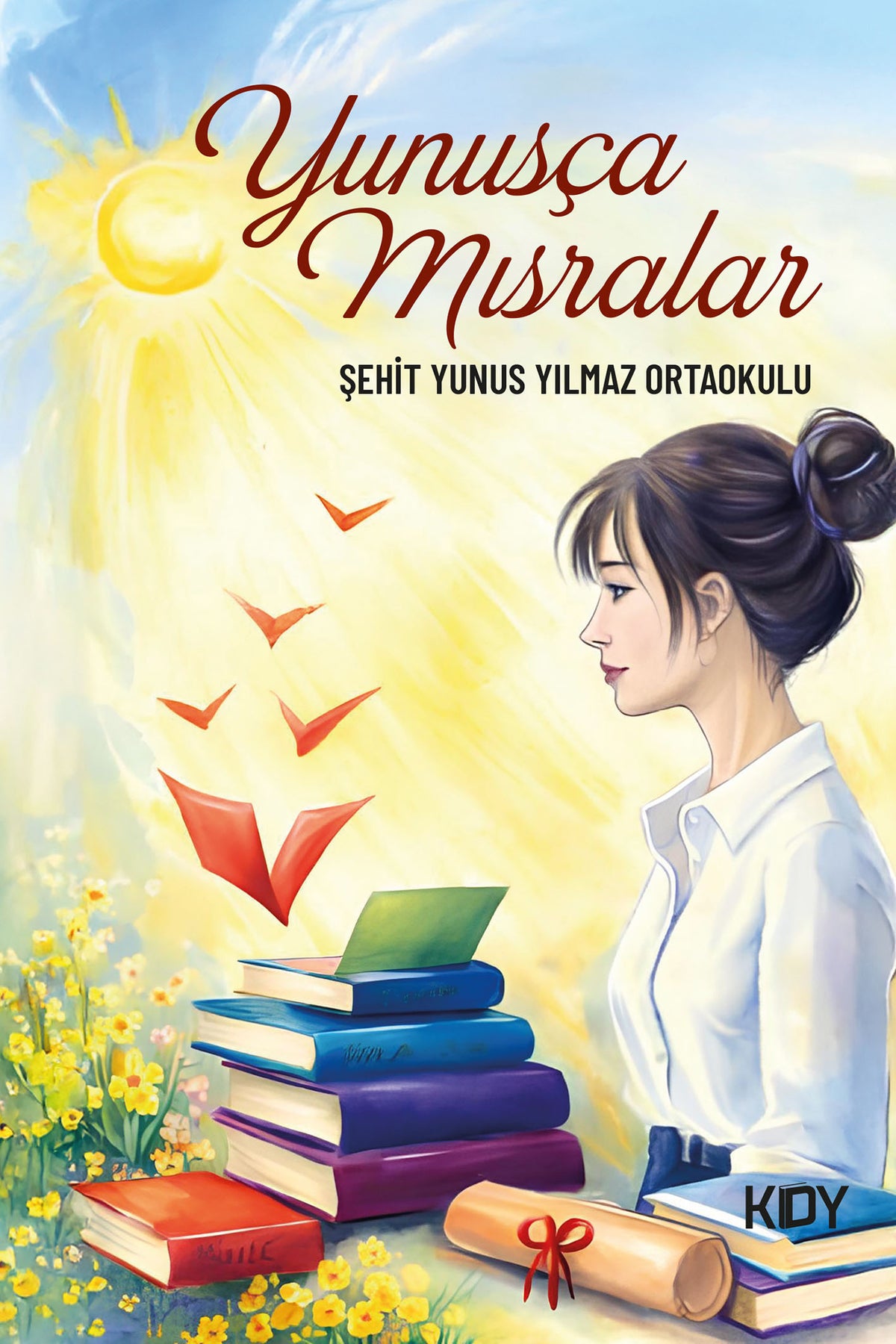 Yunusça Mısralar - Şehit Yunus Yılmaz Ortaokulu kitap kapağı