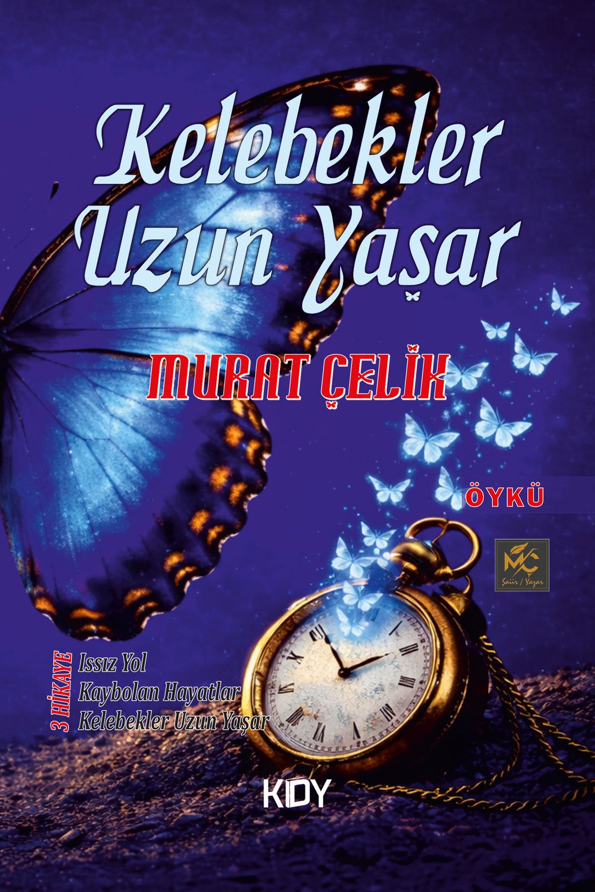 Kelebekler Uzun Yaşar - Murat Çelik kitap kapağı