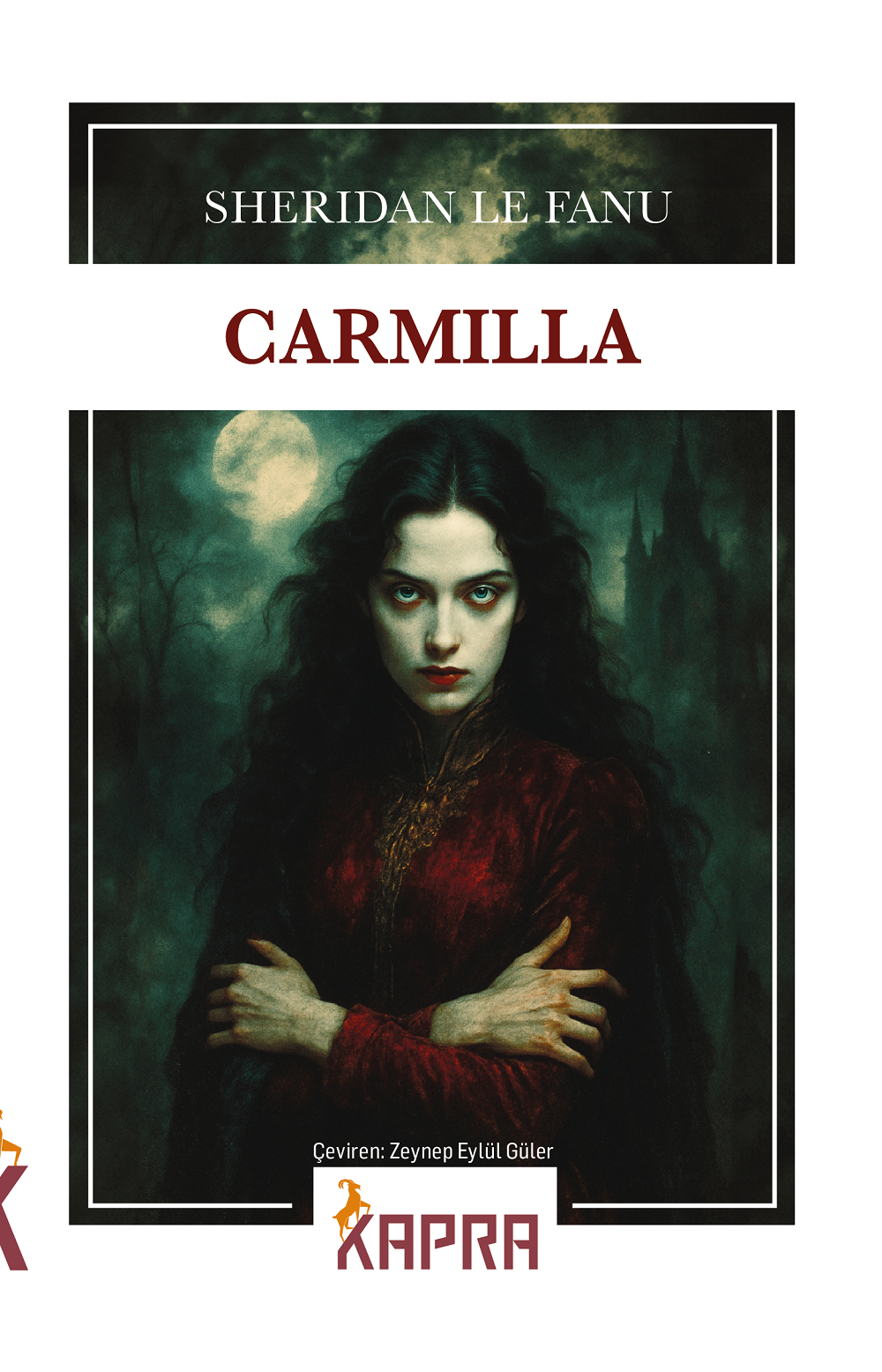 Carmilla - Sheridan Le Fanu kitap kapağı