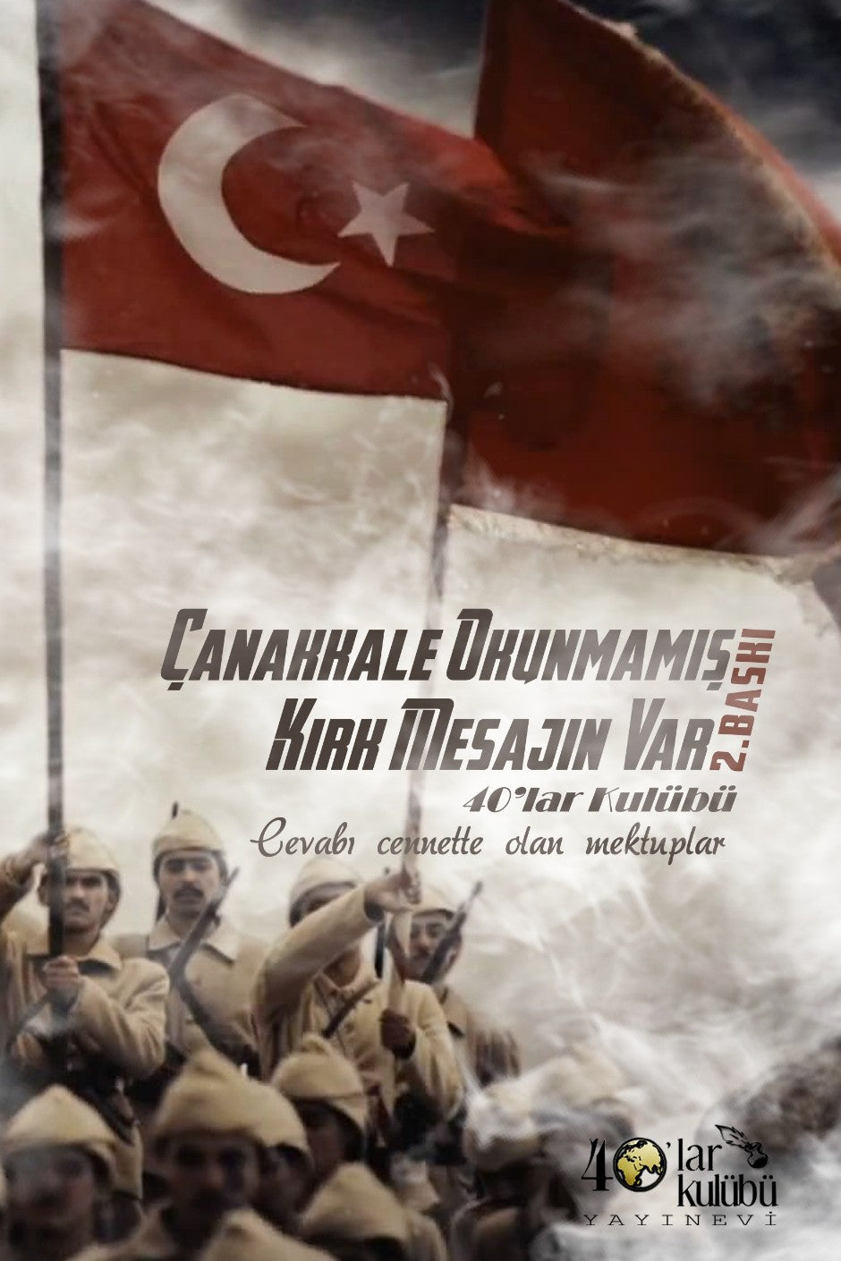 Çanakkale Okunmamış Kırk Mesajın Var - 40'lar Kulübü kitap kapağı