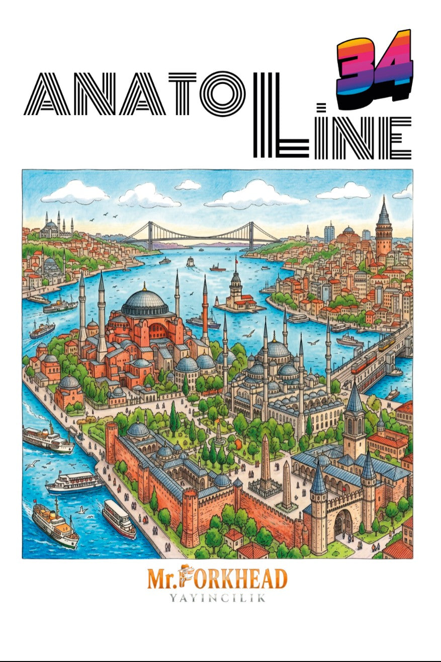 AnatoLine 34 / İstanbul 1 - Ömer Enes Çatalbaş kitap kapağı