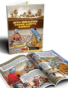 Şeyh Edebali'den Osman Gazi'ye Nasihat (Çizgi Roman) - Kemal Batmaz kitap kapağı