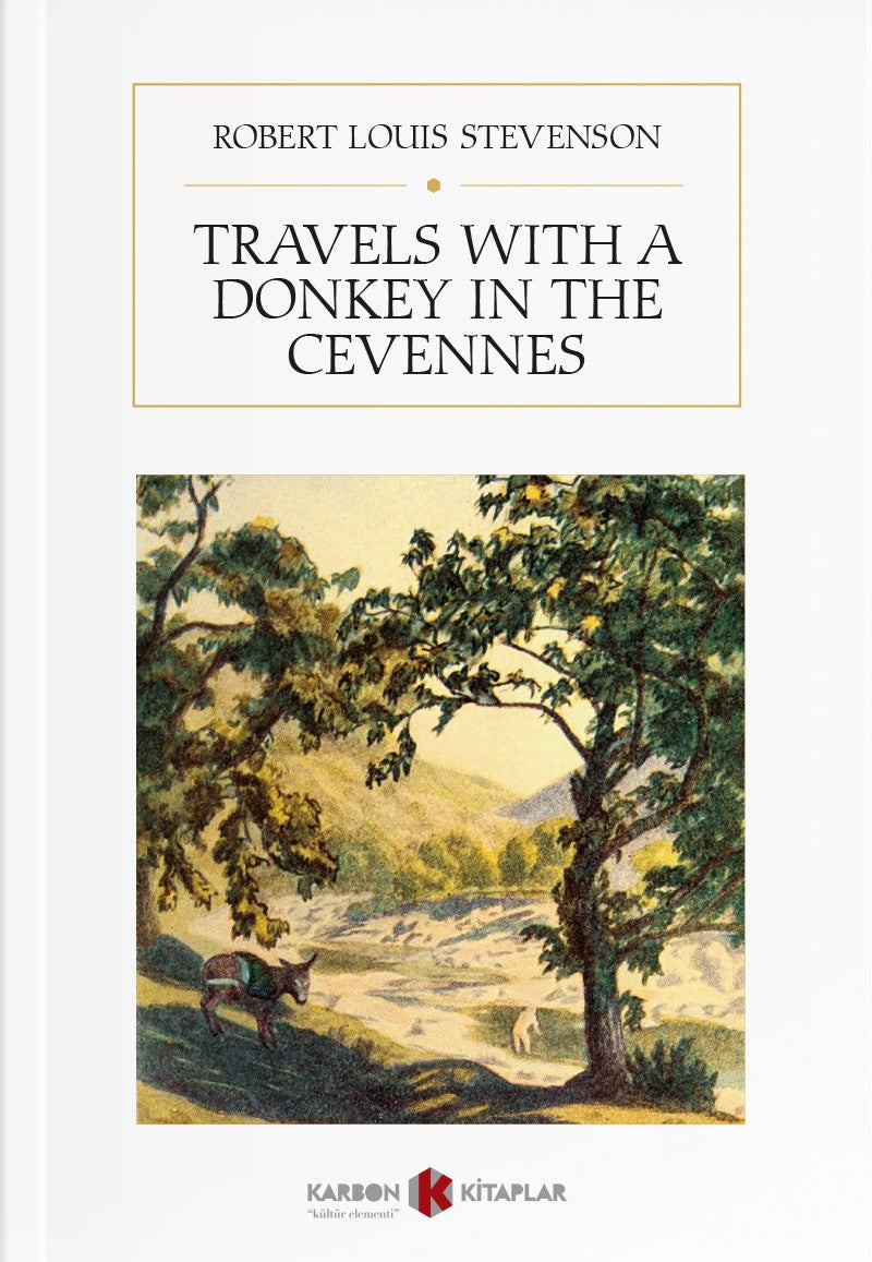 Travels With A Donkey In The Cevennes - Robert Louis Stevenson kitap kapağı