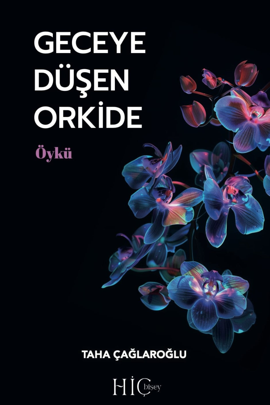 Geceye Düşen Orkide - Taha Çağlaroğlu kitap kapağı