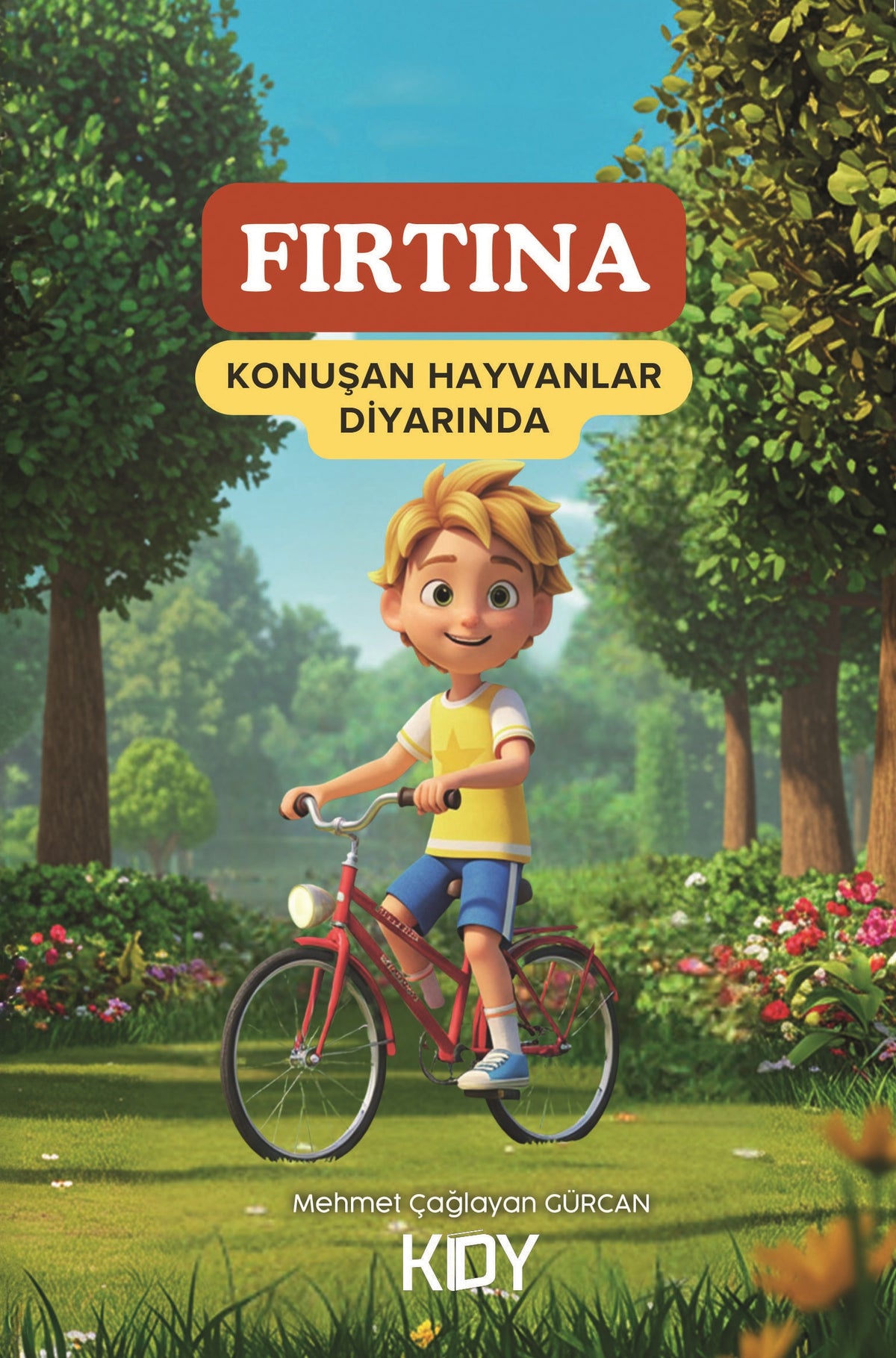 Fırtına Konuşan Hayvanlar Diyarında - Mehmet Çağlayan Gürcan kitap kapağı