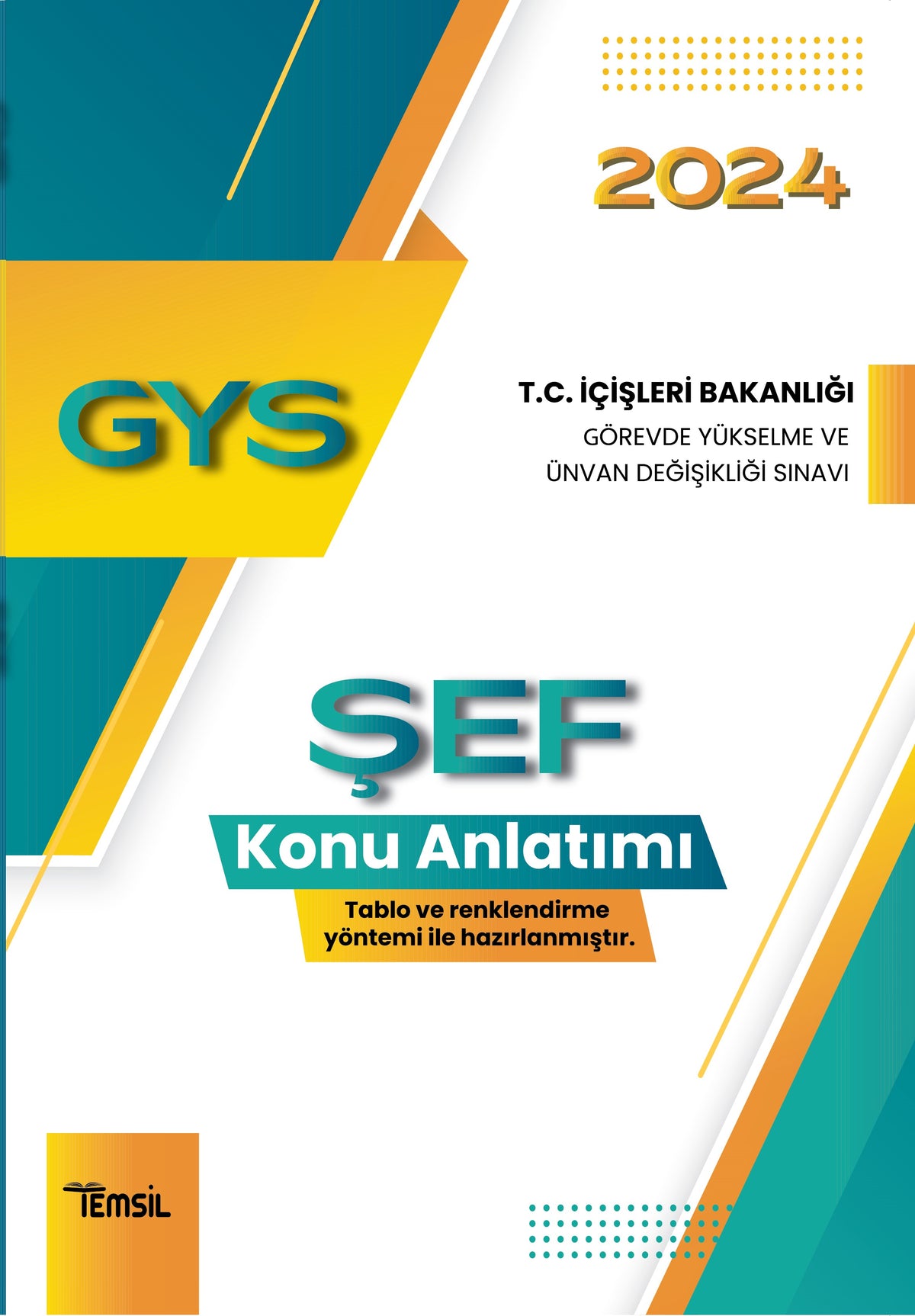 İçişleri Bakanlığı Görevde Yükselme ve Ünvan Değişikliği Sınavı Şef Konu Anlatımı - Sami Sönmez kitap kapağı