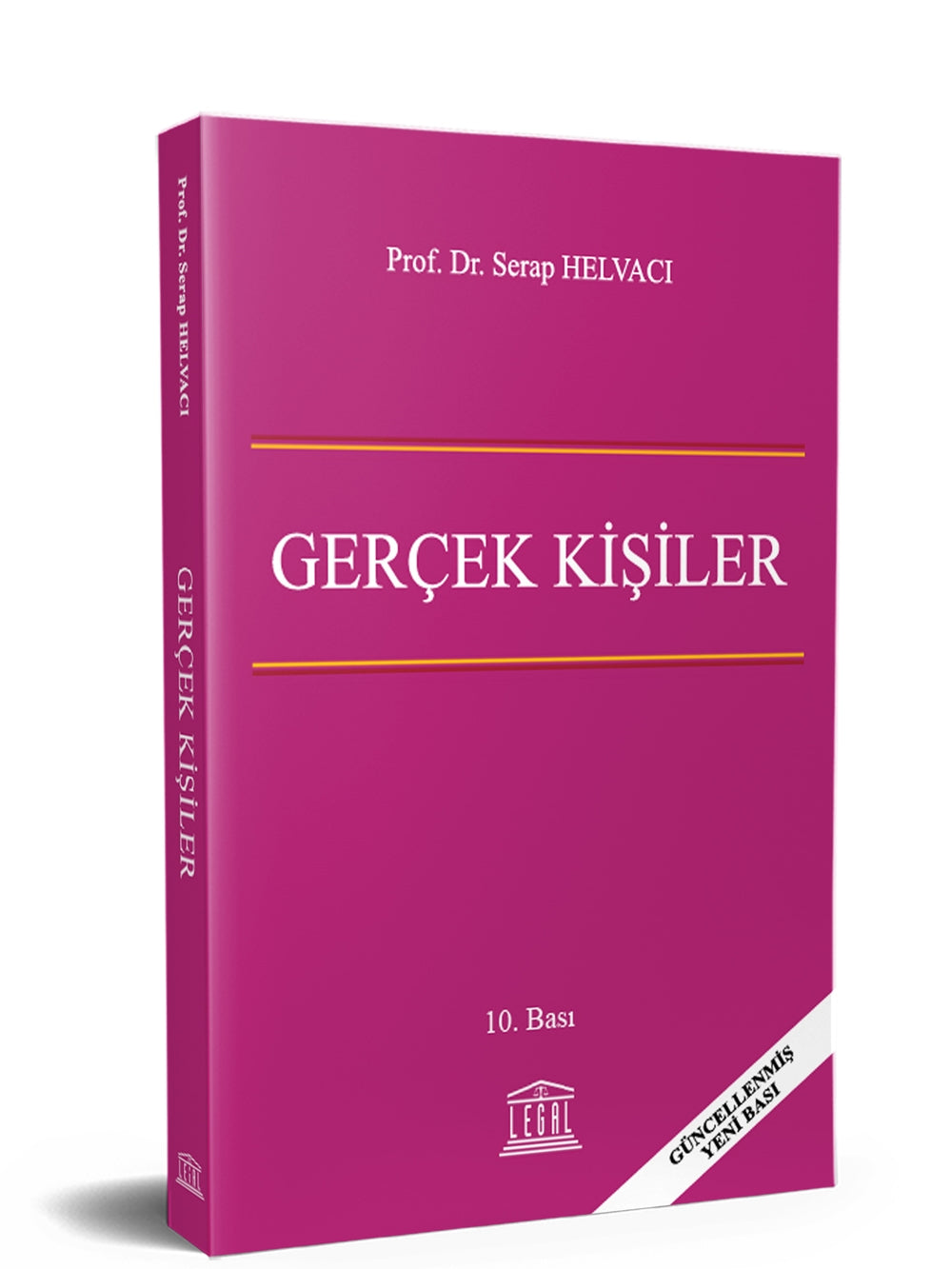Gerçek Kişiler - Prof. Dr. Serap Helvacı kitap kapağı