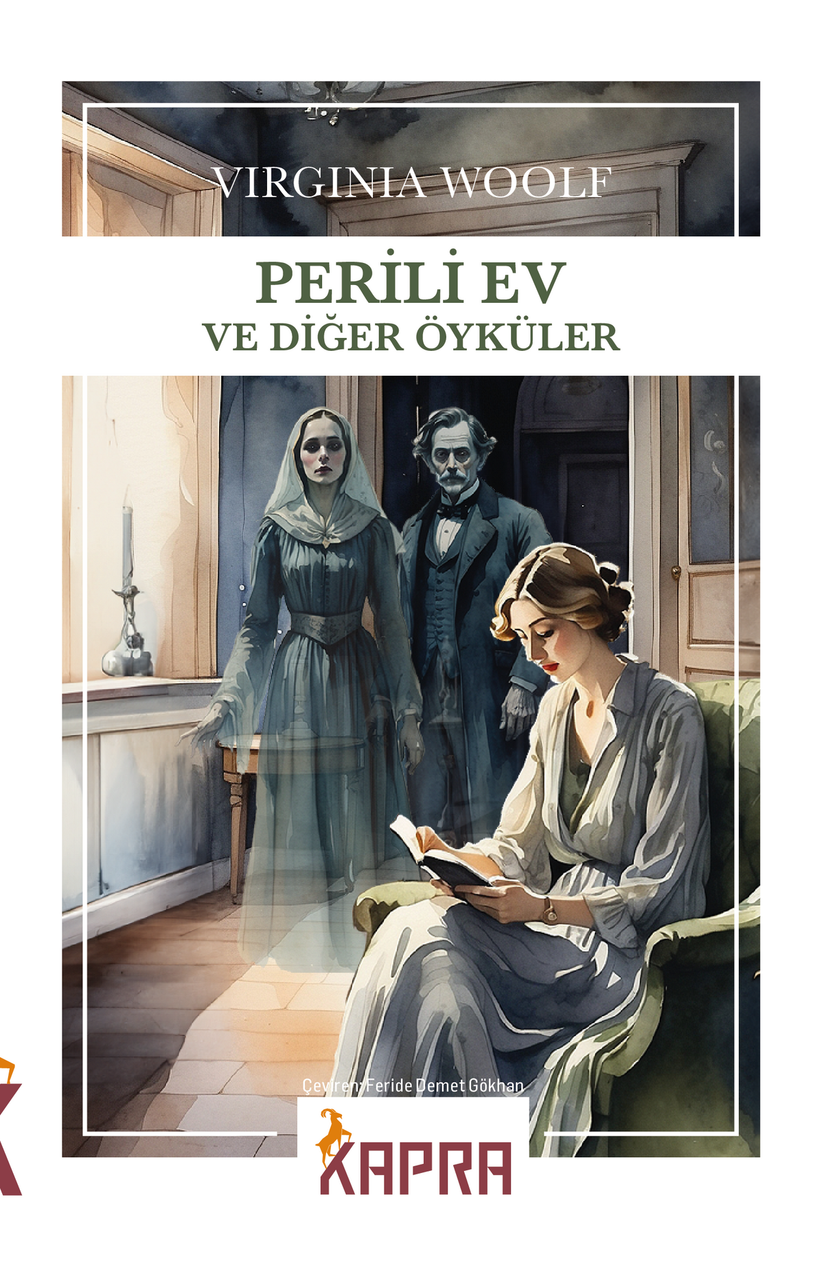 Perili Ev ve Diğer Öyküler - Virginia Woolf kitap kapağı