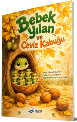 Bebek Yılan ve Çeviz Kabuğu - Hamdi Demirel kitap kapağı