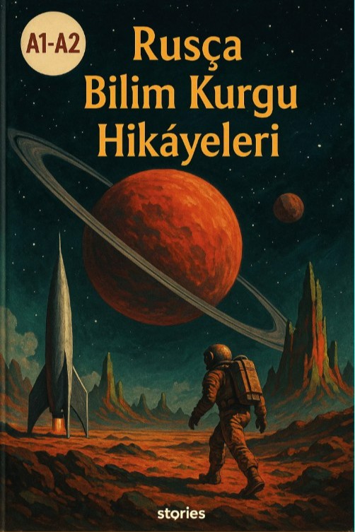 A1-A2 Rusça Bilim Kurgu Hikayeleri - Kolektif kitap kapağı