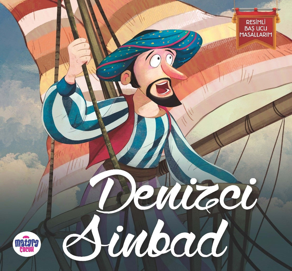 Denizci Sinbad / Resimli Baş Ucu Masallarım - Anonim kitap kapağı