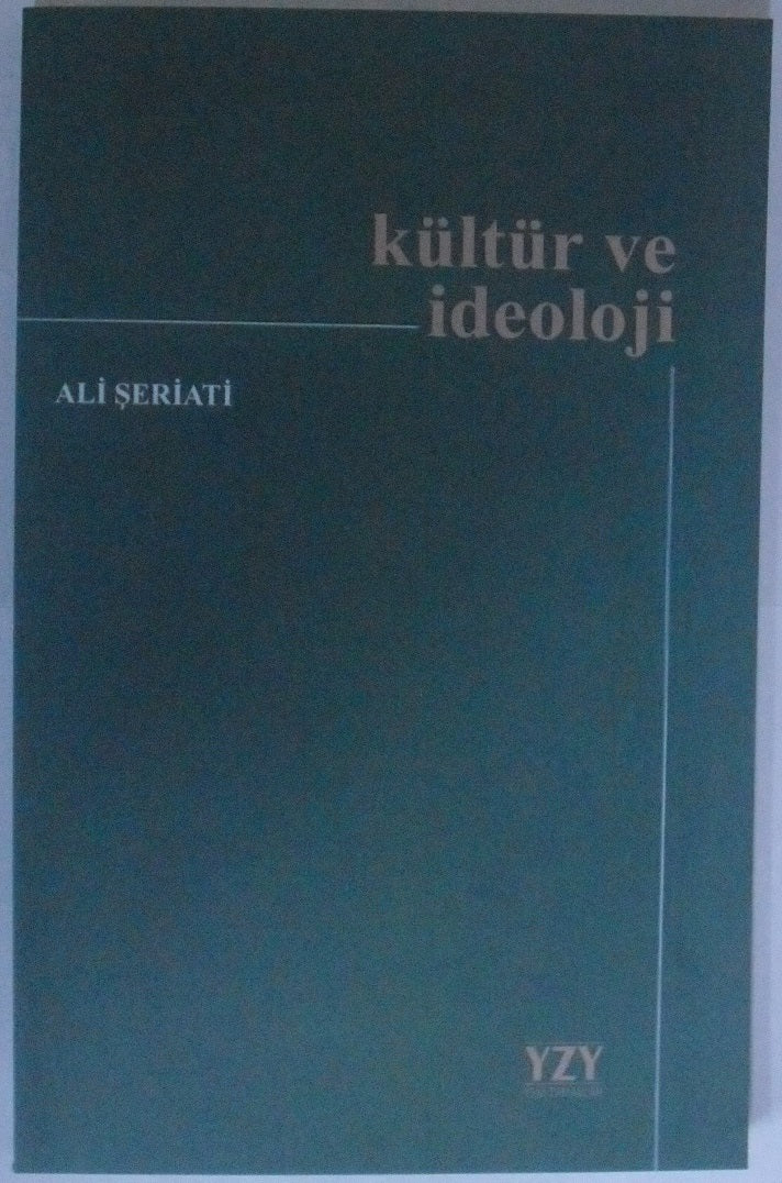 Kültür Ve İdeoloji (12-E-4) - Dr. Ali Şeriati kitap kapağı