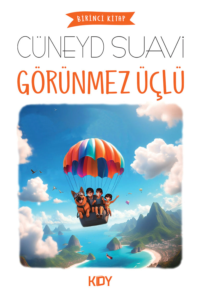 Görünmez Üçlü 1 - Cüneyd Suavi kitap kapağı