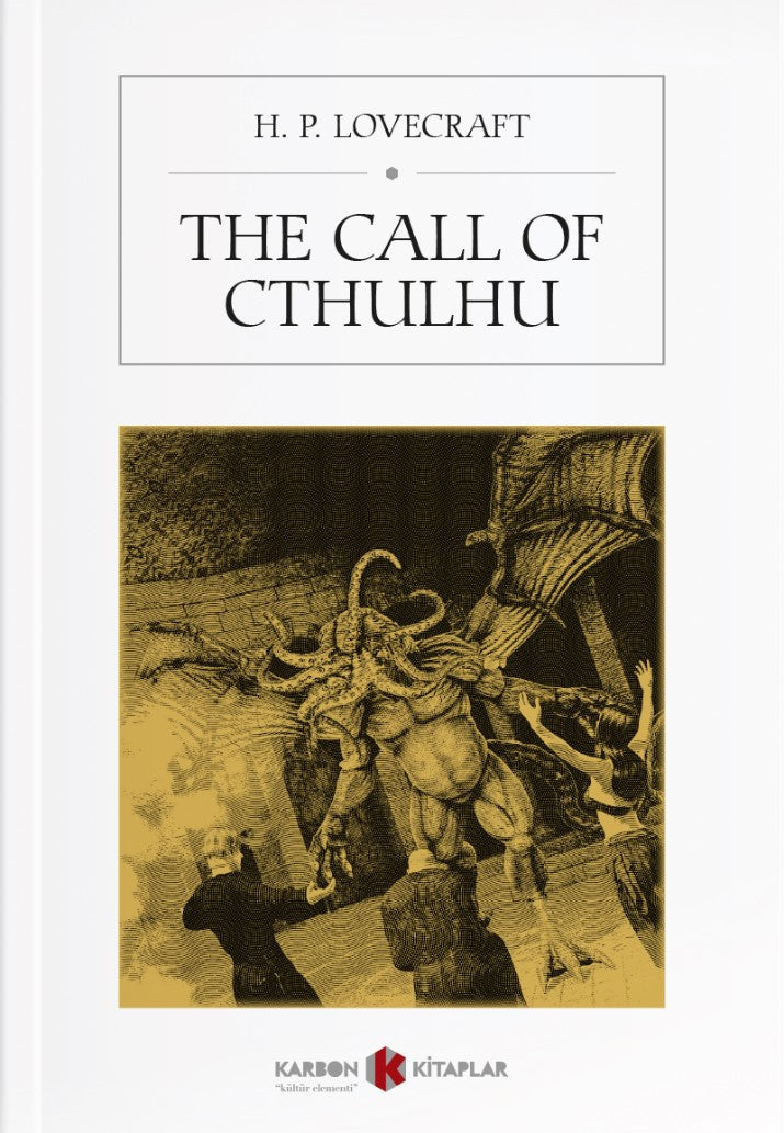 The Call of Cthulhu - H.P. Lovecraft kitap kapağı