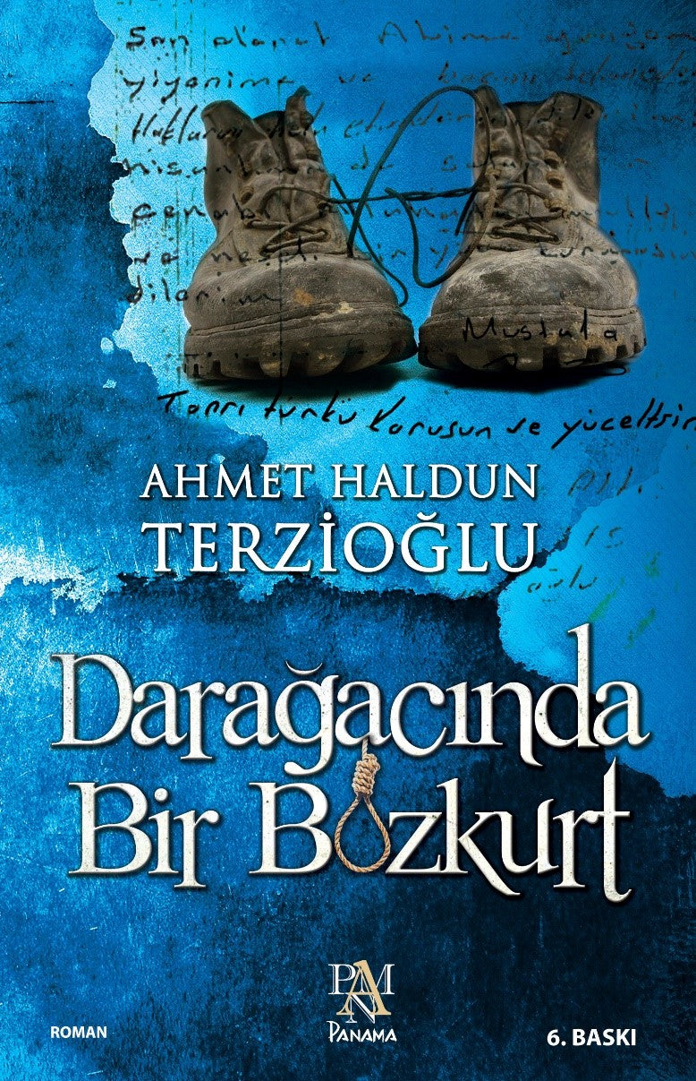 Darağacında Bir Bozkurt - Ahmet Haldun Terzioğlu kitap kapağı