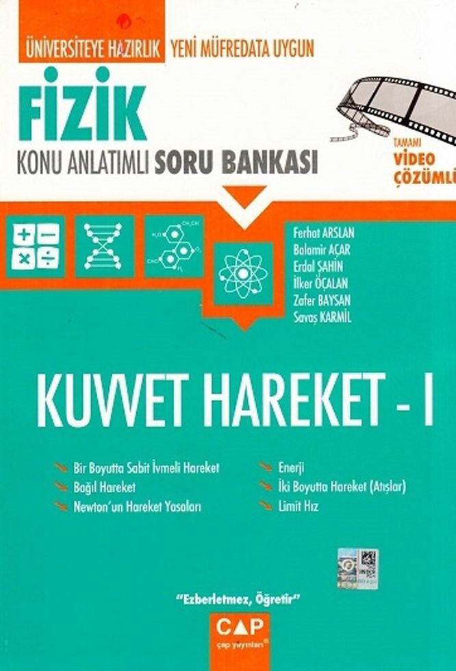 Fizik Konu Anlatımlı Soru Bankası / Fizik Kuvvet ve Hareket 1 - Ferhat Arslan kitap kapağı