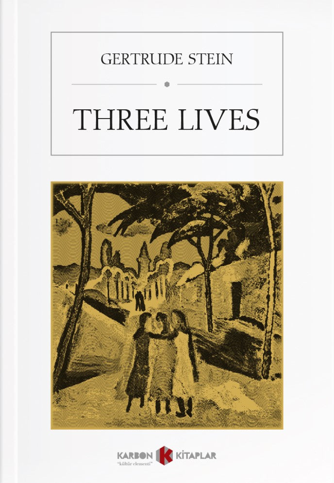 Three Lives - Gertrude Stein kitap kapağı